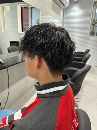 ショート メンズ/柏/パーマ/ チハヤのヘアスタイル