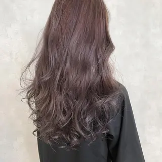 ロング カラー hair make belle所属・國生 香織のヘアスタイル