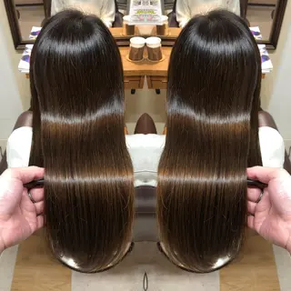 ロング カラー パーマ 美容室tuuli 大名店所属・tuuli トゥーリのヘアスタイル