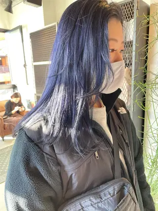 ミディアム カラー メンズヘア/レイヤー /ボブ山内春輝のヘアスタイル