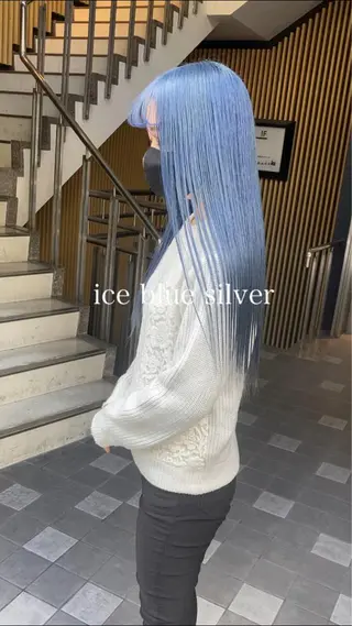 セミロング カラー Selenehair 三条本店のヘアスタイル