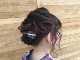 ミディアム ヘアアレンジ ✳︎SERA✳︎ 平日のみご案内のマツエク・マツパデザイン