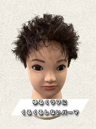 メンズ 本田 有里のヘアスタイル