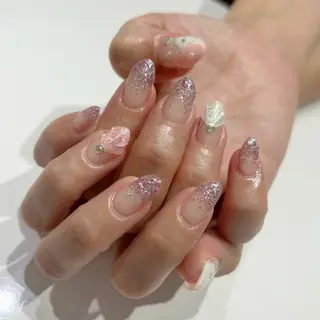 ネイル はあとねいる筑紫口店 Hitomiのネイルデザイン