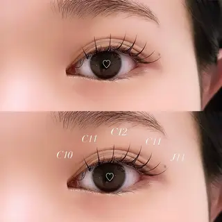 マツエク・マツパ LuXiel Eyelash 薬院店所属・LuXiel Ricoのマツエク・マツパデザイン