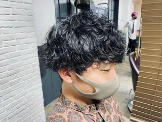 ショート パーマ メンズ 🌞メンズパーマ ONOE💈のヘアスタイル