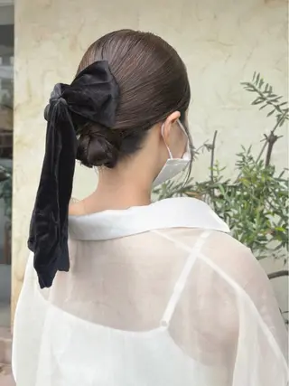 ヘアアレンジ 有岡 陽菜のヘアスタイル