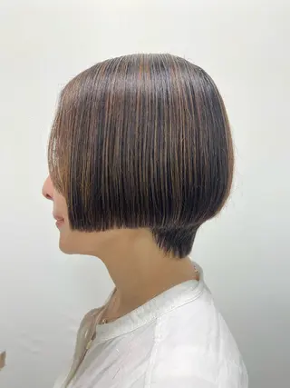 ショート 【北千住】🌈韓国風 レイヤー✨小顔カットのヘアスタイル