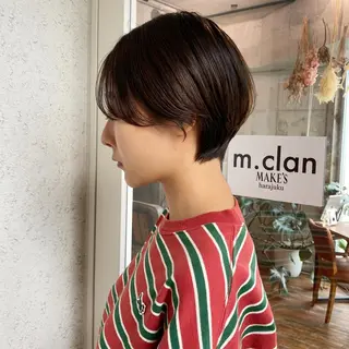 ショート MAKES harajuku　m.clan所属・パーマ/ 🌿nanakoのヘアスタイル