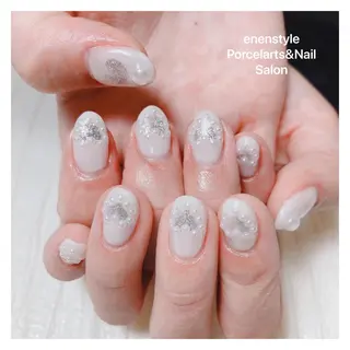 ミディアム ネイル 👑enen style👑のネイルデザイン