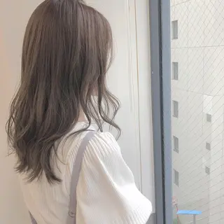 セミロング カラー レイヤーカット/ 火ノ見🪡のヘアスタイル