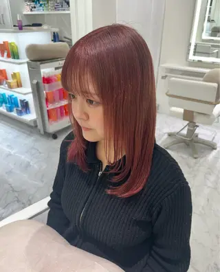 ミディアム カラー ParveMix / 山本 玲南🫧🪽のヘアスタイル