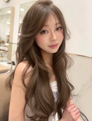 ロング カラー 𝑨𝒚𝒂𝒏𝒂 ꔛ💛のヘアスタイル