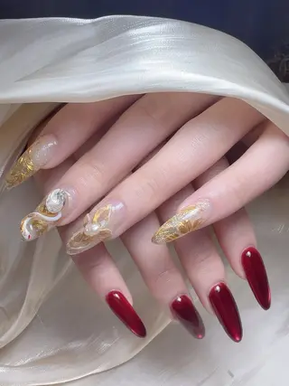 ネイル 🎀Pink ピンク🎀のネイルデザイン