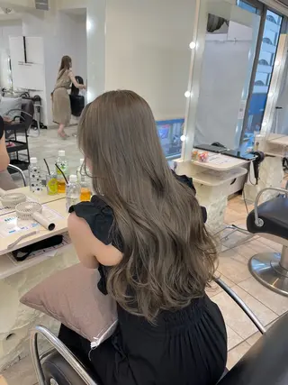 ロング 韓国レイヤー×モテ髪 /MITSUKI🤍のヘアスタイル