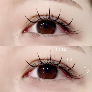 マツエク・マツパ eyeHbe SAYAKAのマツエク・マツパデザイン