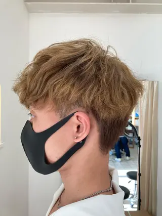 ショート 新井 翼/銀座 メンズお任せくださいのヘアスタイル