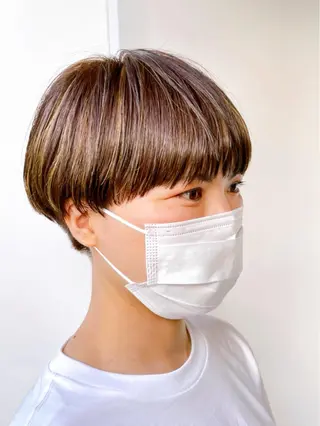 ショート カラー ＵＨＡＩＲ香久山店所属・小酒井 智洋のヘアスタイル