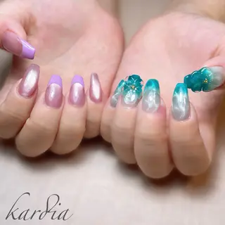 ネイル καρδιά -ｶﾙﾃﾞｨｱ-のネイルデザイン