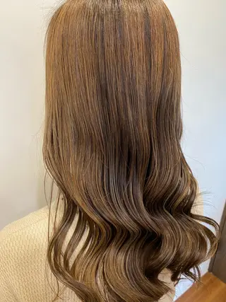 カラー ami🍑艶カラー/ 髪質改善/透明感のヘアスタイル