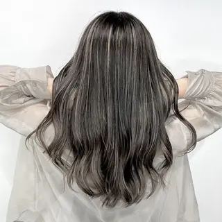ロング カラー 透明感カラー❄️要 半個室×マンツーマンのヘアスタイル