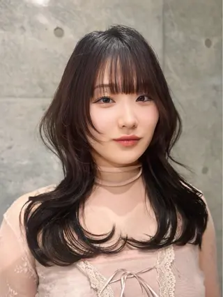 ロング カラー 🍒ブリーチなしカラ ー／Sakura🍒のヘアスタイル