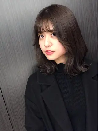 ミディアム カラー Utata  literie所属・🌷小野田 睦🌷のヘアスタイル