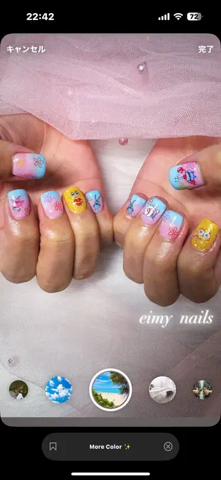 ネイル 🤍eimy nails🤍所属・eimy nails♡のネイルデザイン