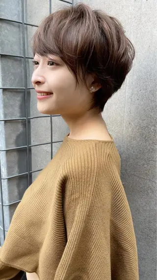 ショート イメチェンカット✂️ 錦糸町佐藤店長のヘアスタイル