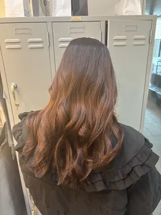 ロング カラー 🌙髪質改善カラー Momoka🦋のヘアスタイル