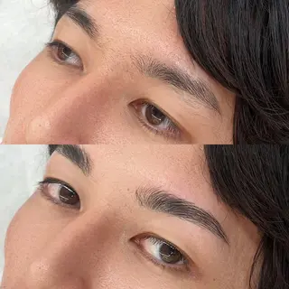 メンズ アイブロウ fiio brow 大阪西梅田北新地店所属・HBL/梅田/ ここな🪼のマツエク・マツパデザイン
