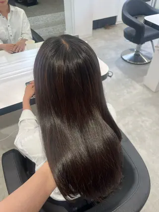 ロング みう/仙台/暖色/ 艶髪/顔周りカット/のヘアスタイル