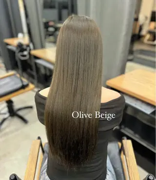 ロング カラー MIYUU NAKAYAMAのヘアスタイル