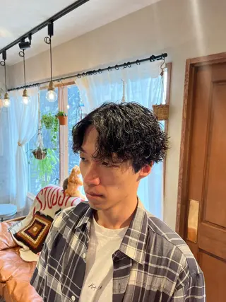 パーマ メンズ Lamp所属・🌀メンズパーマ🌀 🐏丸山祐宇🐏のヘアスタイル