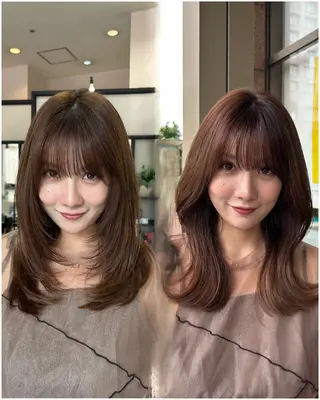 セミロング être by comme Matisse所属・髪質改善／レイヤー /Yuto.Araiのヘアスタイル