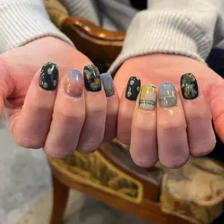 ネイル Trico Antique所属・岩本 杏のネイルデザイン