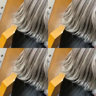 ミディアム カラー レイヤー×髪質改善 マネージャー安藤光司のヘアスタイル