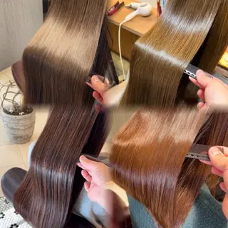 ロング 美髪矯正/縮毛矯正 越野雄大のヘアスタイル