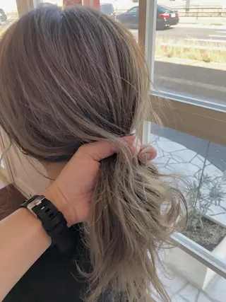 ミディアム 奈良市／尼ヶ辻 谷川和也のヘアスタイル