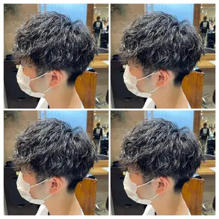 パーマ メンズ 💎髪質改善／艶髪 荻原💎のヘアスタイル