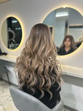 セミロング 店長山田 やまでぃーのヘアスタイル