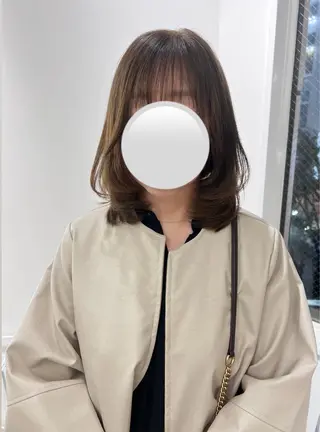 セミロング euphoria新宿通り所属・新宿❤︎ yume🎀のヘアスタイル