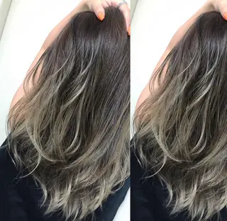 ロング MOMO KAのヘアスタイル