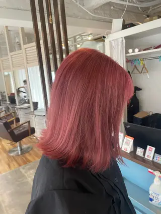 ミディアム カラー ALLEN hair 京橋店のヘアスタイル