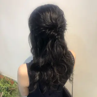 ヘアアレンジ 透明感カラー🪄 髪質改善♡田中みづきのヘアスタイル