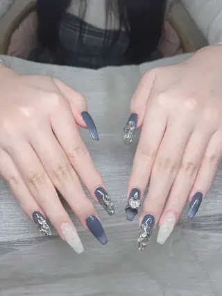 ネイル Lee Nails チップ長さだし専門店のネイルデザイン