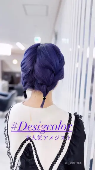 ミディアム カラー YURI ✨のヘアスタイル