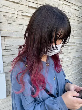 ミディアム カラー 透明感カラーブリーチ 🌼シゲモトアヤ🌼のヘアスタイル