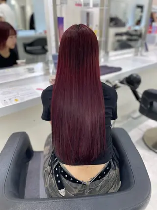 ロング カラー ♥️うる艶暖色 銀座♥️mioのヘアスタイル