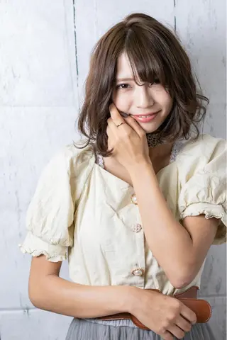 セミロング 🌼志岐 恵🌼のヘアスタイル